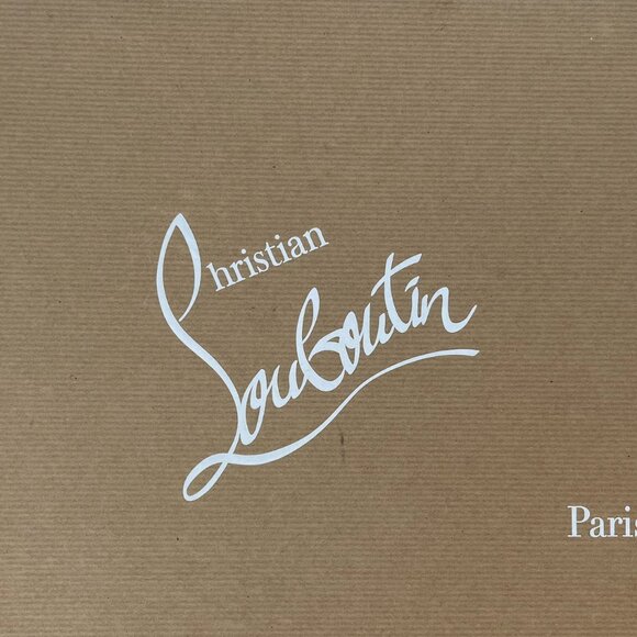 Christian Louboutin So Kate 100 Black Calf Skin Leather Booty Size 37.5 EU/7.5US - Picture 9 of 10